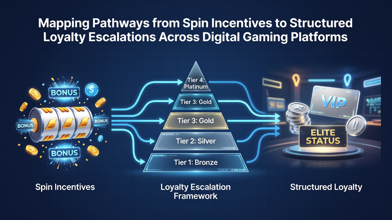 Digitale Gaming-Plattformen zeigen den Übergang von Spin-Anreizen zu Treueprogrammen mit verschiedenen Ebenen und Belohnungsstrukturen